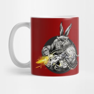 Bunny With a Machine Gun Mug